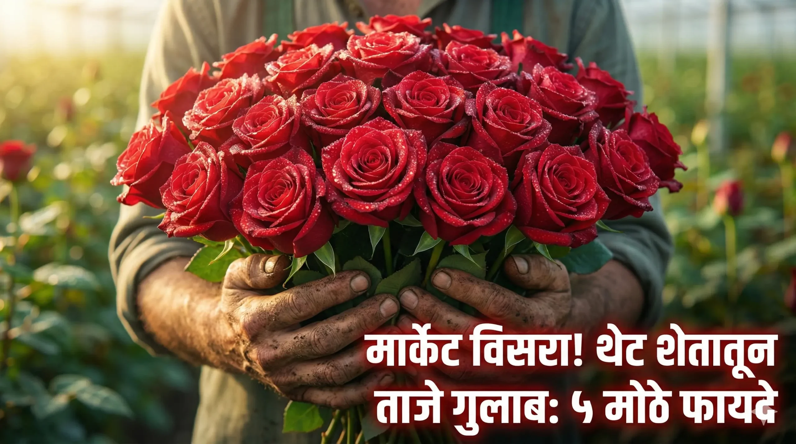 Buy roses directly from pune farm