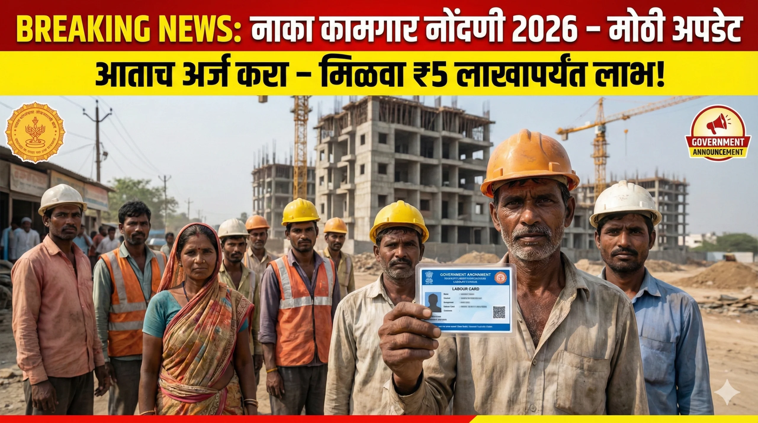 Naka Kamgar Registration Process