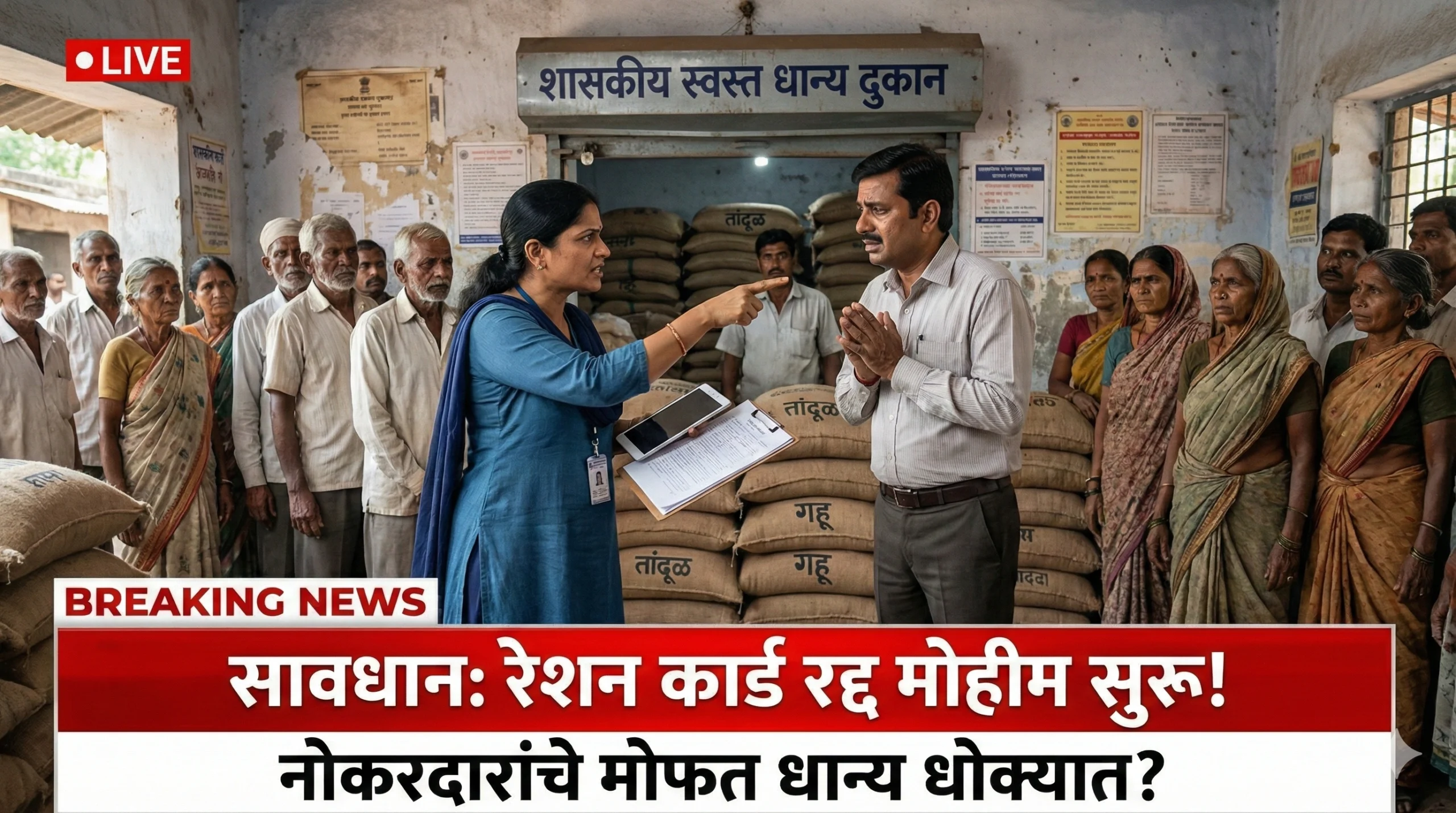 ration card new rules cancellation list maharashtra
