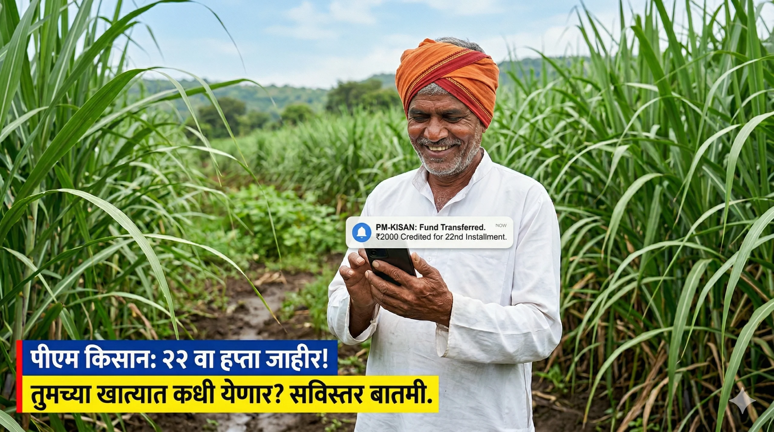 pm kisan 22 va hafta maharashtra, pm kisan 22 va hafta date